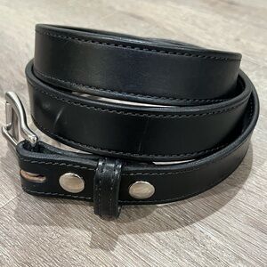 Men’s 44 Black Coblentz Handmade Amish Made in Ohio Belt
